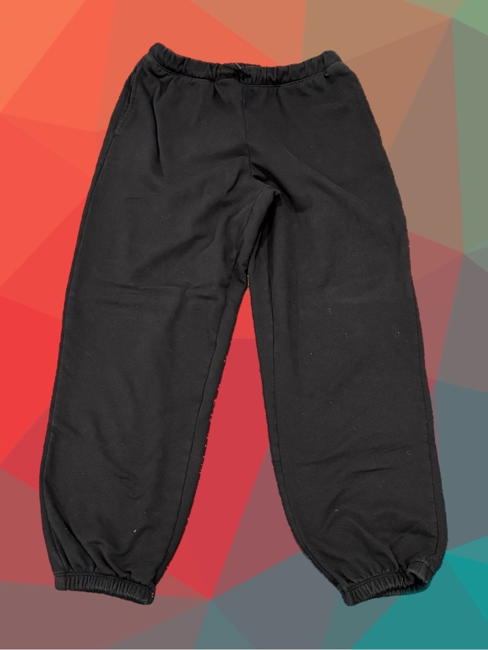 Old Navy Boys Black Fleece Jogger Sweatpants XL 14-16